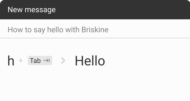 Screenshot of inserting a template in Gmail